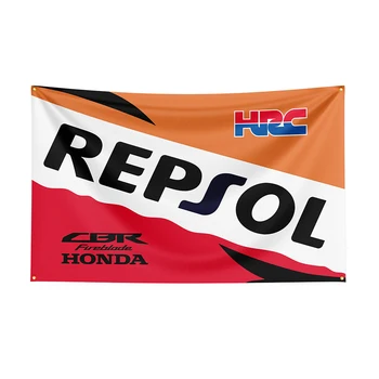 90x150cm Repsols Vėliavos Poliesterio Spausdinami Lenktynių Automobilių Reklama Už Decor1