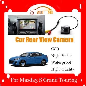 Automobilio Atbulinės Galinio vaizdo Kamera, Skirta Mazda3 S Grand Touring JAV CCD Full HD Naktinio Matymo Atsarginės automobilio Parkavimo Kamera