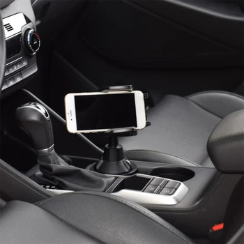 VISUREIGIS Turėtojas Automobilio Taurės Gooseneck Telefoną Prijungti Telefono 12 Pro Max/XR/XS/X/1 Tablečių