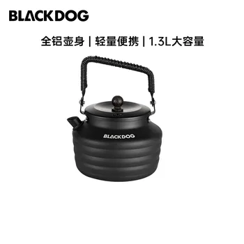 Blackdog Lauko Aliuminio Lydinio Arbatos Puodą 1.3 L Ultra Lengvi Nešiojamieji Iškylą Indai, Arbatinukas Lauko Virimo Puodą