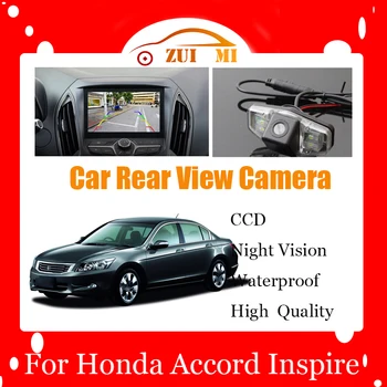 Automobilio Atbulinės Galinio vaizdo Kameros Honda Accord Įkvėpti Spirior Vandeniui CCD Full HD Naktinio Matymo Atsarginės automobilio Parkavimo Kamera