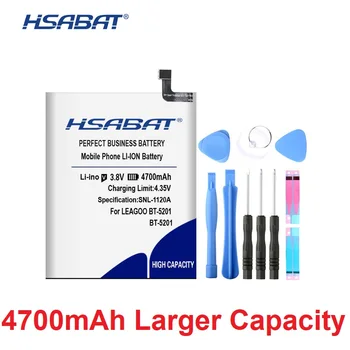 HSABAT 0 Ciklo 4700mAh BT-5201 Baterija LEAGOO Galia 2 Pro 