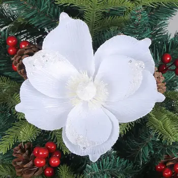 Šalis Dekoro Gėlių Putojantis Kalėdinė Puošyba, Realus Dekoratyvinės Gėlės Medžių Girliandas kalėdoms