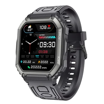 Z50 Naujas Smart Watch Vyrų IP68 KR06 Vandeniui Lauko Sporto Fitness Tracker Sveikatos Stebėti Smartwatch 