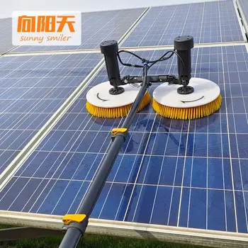 Gamintojas vandens robotas Saulės Skydelio Valymo šepetys karšto pardavimo saulės švaresnis teptuku tiekėjas Saulės įranga Brushless Variklis