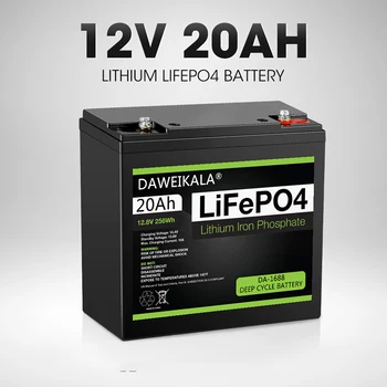 Naujas 12V 20Ah LiFePo4 Baterija Ličio Geležies Fosfato 12V LiFePo4 Akumuliatorius už Vaikas Motorolerių, Motorinių Valčių realias galimybes