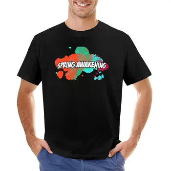 Pavasario Pabudimo T-Shirt grafikos t shirt marškinėliai vyrams