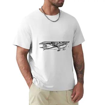 Pagrindinis Treneris Akrobatiniai Lėktuvas T-Shirts vyras custom t shirts, kurti savo juokingas t shirt mens drabužiai