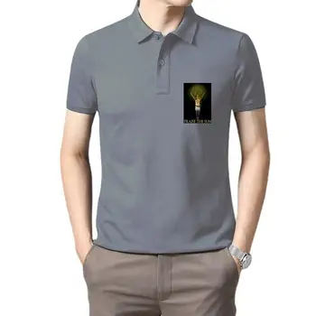 Golfo drabužiai vyrams Tamsoje Sielas Laužo Dega Suaugusiųjų Negabaritinių Tee polo marškinėliai vyrams