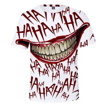 2023 Vasaros Harajuku vyriški T-Shirt 3d Spausdinimo Juokinga Didelė Burna Star Viršūnes Gatvės, T-marškinėliai, vyriški Drabužiai Mados Tees