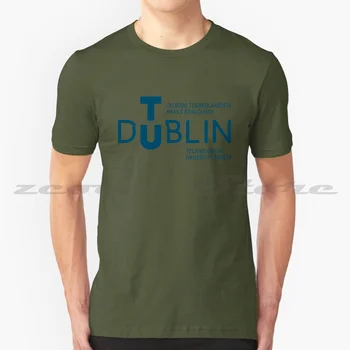 Logotipas Technologijos Universitetas Dublino 100% Medvilnės, Vyrai Ir Moterys, Minkštas Mados T-Shirt Logotipą Technologijos Universitetas