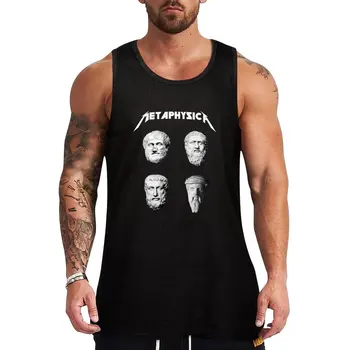 Naujas Metaphysica - Įdomus Metalinių Filosofija Marškinėliai Bako Viršuje vyriški medvilniniai marškinėliai kultūrizmo t shirt cool dalykų
