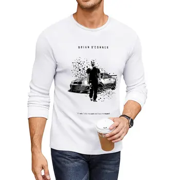 Naujasis Paul walker Ilgai Marškinėliai tees greitas džiovinimas, marškiniai, marškinėliai vyrams