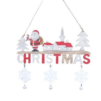 Kalėdų Durų Kabykla Naujųjų Metų Šaliai Pakabučiai Kalėdų Medžio Kabo Oranments Santa Claus Snoweman Briedžių Linksmų Kalėdų Dekoro 2023
