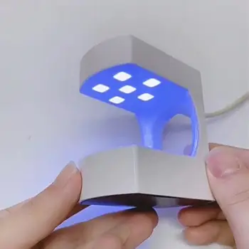 Mini UV LED Lempa, Gelio lenkijos Nagų Džiovintuvas Mašina Nešiojamų USB Kabelis Naudoti Namuose Mini UV Gelio Lako Džiovintuvas Lempa Nagų Dailės Reikmenys