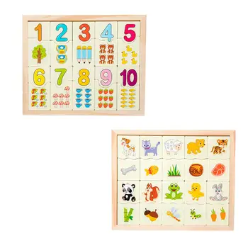 Montessori Matematikos Mokymosi Pradžioje Švietimo Galvosūkiai, Dėlionės, Žaislų Mediniai Montessori Matematikos Žaislas Mergaitėms, Vaikams, Berniukams, Vaikams Vaikams