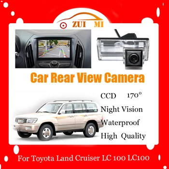 Automobilio Atbulinės Galinio vaizdo Kamera Toyota Land Cruiser LC 100 LC100 Vandeniui CCD Full HD Naktinio Matymo Atsarginės automobilio Parkavimo Kamera