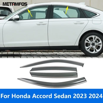 Langų Skydelius Honda Accord Sedanas 2023 2024 Pertvara Nuo Vėjo Sun Guard Pavėsyje, Lietaus Apsauga Markizės Pastogę Reikmenys, Automobilių Stilius