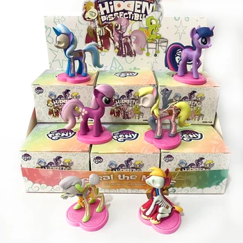 Hasbro My Little Pony Trixie Nemiga Kanopos Didelis Mcintosh Twilight Sparkle Cheerilee Aklas Lauke Pav Modelis Žaislą Dovanų