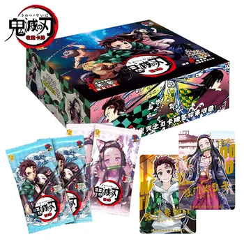 Originali Demon Slayer Rinkimo Korteles Booster Box Premium Sp Ur Ssr Anime Simbolių Stalo Žaidimas Kortomis Dovanos