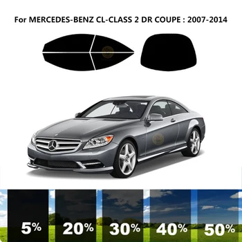 Pjaustytuose nanoceramics automobilių UV Lango Atspalvis, Rinkinys, Automobilių Langų Plėvelės MERCEDES-BENZ CL-KLASĖS C216 2 DR COUPE 2007-2014