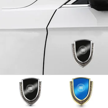3D Meta Automobilių Lipdukas Auto Duris, Skrynią Automobilių Kėbulo Shield Emblema Apsaugos Lipdukas 