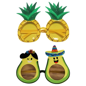 Havajų Vasaros Taurės Ananasų Vaisių Vaikams Paplūdimys Gimtadienio Juokinga Nuotrauka Prop