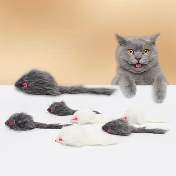 5pc Pelės Forma Katė Žaislas Interaktyvus Kačiukas Gyvas Žiurkės Žaislas Žaisti Pelės Kramtyti Pelės Žaislas Naminių Reikmenys Naminių Reikmenys