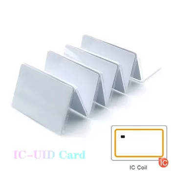 10vnt IC UID 0 Sektoriaus Perrašomieji Žymeklį Klonas, Kopija Ženklelis 13.56 MHz Keychain NFC RDA Smart Chip Pakeisti 1K S50 Žetoną, Kortelę