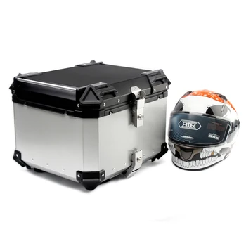 BKS 55L dropshipping produktų 2022 accesorios para motos motociklų dalys ir priedai lydinio viršuje atveju kamieno lauke uodega dėžės