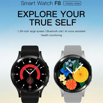 F8 Smart Watch Moterys Vyrai Apyrankę SmartWatch Kraujo Spaudimas Fitneso Apyrankę Tracker IOS Pk iwo 8 B57 S226 Smart Watch Band