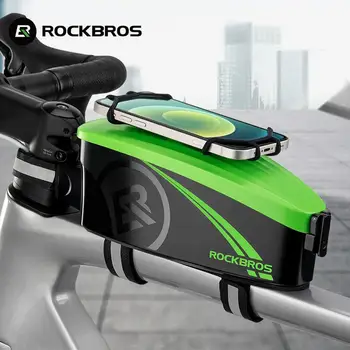 ROCKBRO dviračio krepšys prieš pluošto maišelį pluta jojimo kalnų dviračio balno telefono paketas paketas įranga LF0444