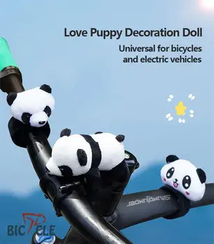 Dviračių Lėlės Apdailos Jojimo Kompanionas Kalnų Kelio Automobiliu Rankena Panda Lėlės Mažylis Lėlės Kūrybos Mažas Pakabukas Priedai
