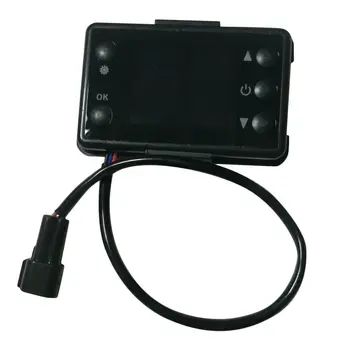 12V/24V 3/5KW LCD Monitorius autonominis Šildytuvas Perjungti Automobilį Šildymo Įrenginio Valdytojas Universaliųjų Automobilių Kelio Oro Šildytuvas