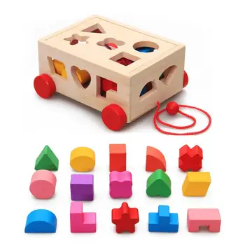 Formos Rūšiavimo Žaislas Montessori Žaislai Formos Rūšiavimo Daugiafunkcinis Rūšiavimo Žaislai Su 15 Formos Blokai Vystymosi Žaislas