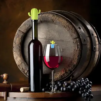 Silikono Raudonas Vynas Vadovas Paspauskite Vyno Butelio Kamštis Antspaudas Vyno Kamščiu Gėlių Dramblys Formos Vyno Kamštis Vyno Aksesuarai