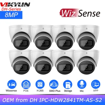 Vikylin OEM Dahua 8MP Wizsense IP vaizdo Kamera IPC-HDW2831TM-KAIP-S2, Built-in Mic, SD Kortelės Lizdas, Video Stebėjimo, IP Kameros APP Nuotolinio