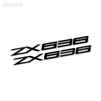 Už KAWASAKI Ninja ZX-6R ZX6R 636 Kėbulo Lenktynių Motociklo Lipdukai Dekoratyviniai Bakas Logotipas Lauktuvės prekinis, galinis Stiklo Šalmo Lipdukas