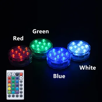 RGB Nuotolinio Valdymo pulto LED Povandeninis Žibintas Baseinas Šviesos IP68 Vandeniui Povandeninė Šviesa, Vonia Tvenkinys Akvariumas Dekoratyvinės Lempos Naktį