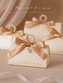 Naujas Premium Vestuvių Saldainių Dėžutė Partija Pasisako Bridesmaid Dovanų Dėžutė Pakuotės Pape Maišeliai Kūdikių Dušas Tiekia Didmeninės