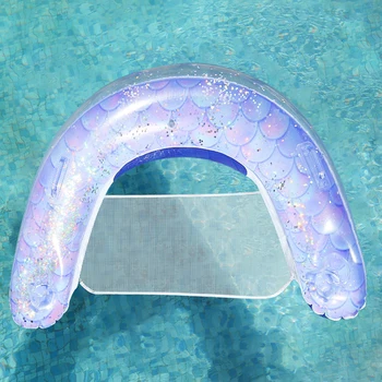 PVC Plaukimo Čiužinys Plaukimo Žiedas Thicked Įžymybė Ins Stilius, Spausdinta Plaukti Žiedas su Gėrimo Laikiklis, skirtas Paplūdimio Atostogų