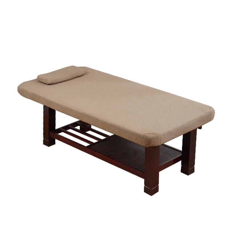 Medžio masyvo masažo lova grožio lova fizinės terapijos lova masažo lova Tailando masažas SPA lovos