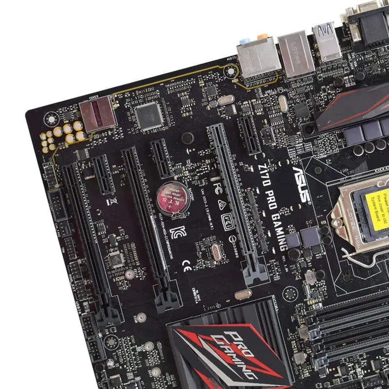 LGA 1151 Plokštė rinkinys ASUS Z170 PRO ŽAIDIMŲ su Core I7 7700 cpu + 2x DDR4 8g RAM intel Z170 USB3.1 M. ir 2 PCI-E 3.0 ATX