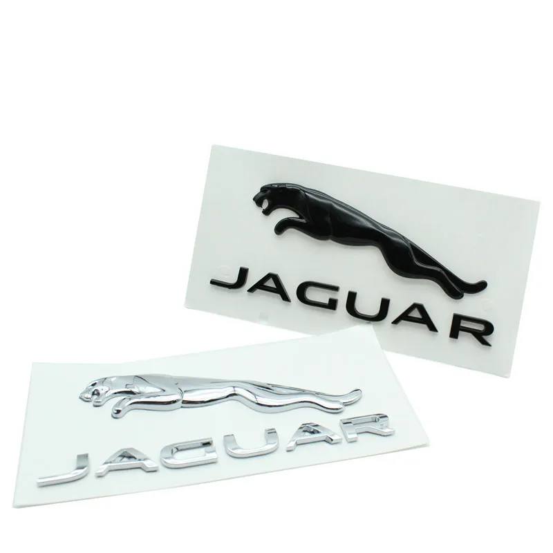3D ABS Automobilio Logotipas Kamieno Įklija, Jaguar F-TEMPAS F-E TIPO-TEMPAS XF XFL XE XEL Auto Galiniai Atgal Kamieno Raidės, Lipdukai, Emblemos Ženklelis