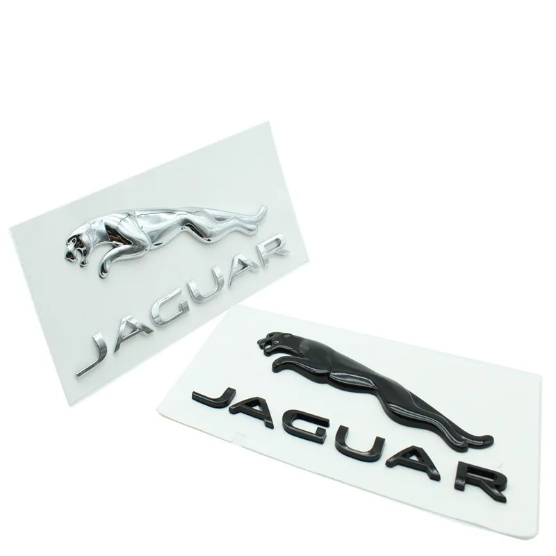 3D ABS Automobilio Logotipas Kamieno Įklija, Jaguar F-TEMPAS F-E TIPO-TEMPAS XF XFL XE XEL Auto Galiniai Atgal Kamieno Raidės, Lipdukai, Emblemos Ženklelis