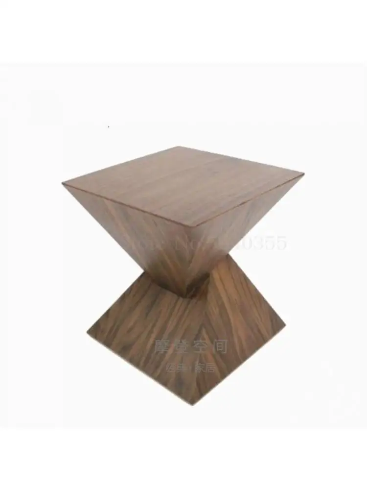 Šiaurės medžio masyvo kavos staliukas rąstų paprasta modernus mažas butas modelis kambarys gyvenimo kambario baldai, kavos staliukas kūrybos pusę