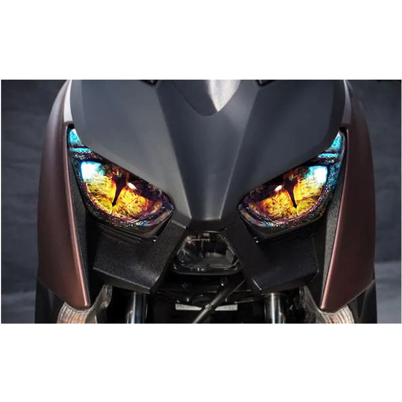 Motociklų Aksesuarų priekinis žibintas Apsaugos Lipdukas, priekinis žibintas Lipdukas, skirtas Yamaha Xmax 300 Xmax 250 2017 2018 m.