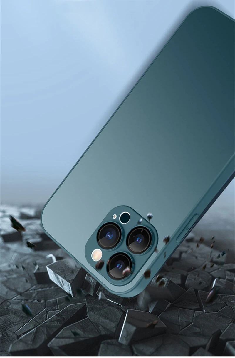10vnt /daug AG Silikono Matinis Stiklas Case For iPhone 15 14 13 12 11 Pro Max Plius Matinio Stiklo Atveju Fotoaparatas Objektyvo Kino Korpuso