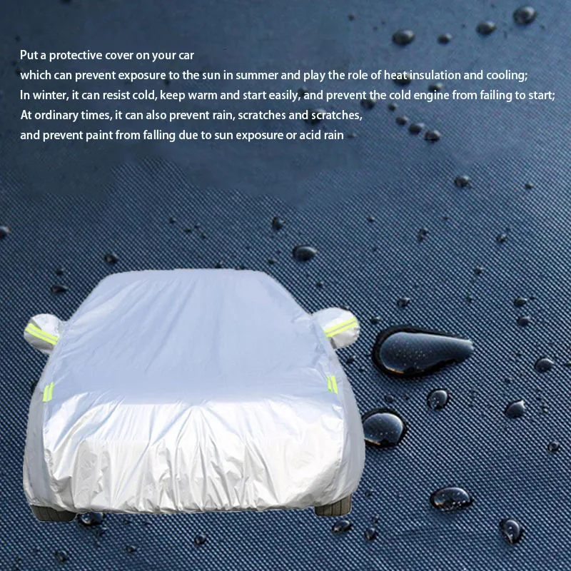 Už infiniti QX60 Automobilių apsauginis gaubtas,apsauga nuo saulės,apsauga nuo lietaus, UV spindulių,dulkių prevencijos auto dažų apsaugos