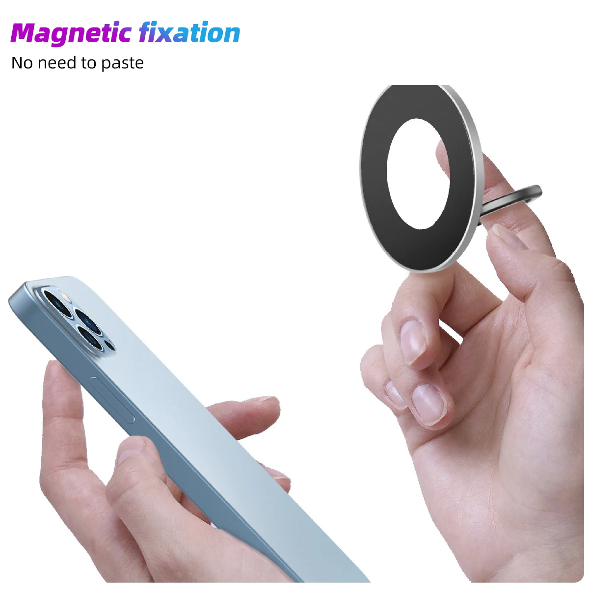 Magnetinio Telefono Laikiklis Stovi Magnetas Piršto Žiedą Lizdas Magsafe Belaidžio Įkrovimo už IPhone14 13 12 Pro/Max mobiliųjų Telefonų Laikiklis